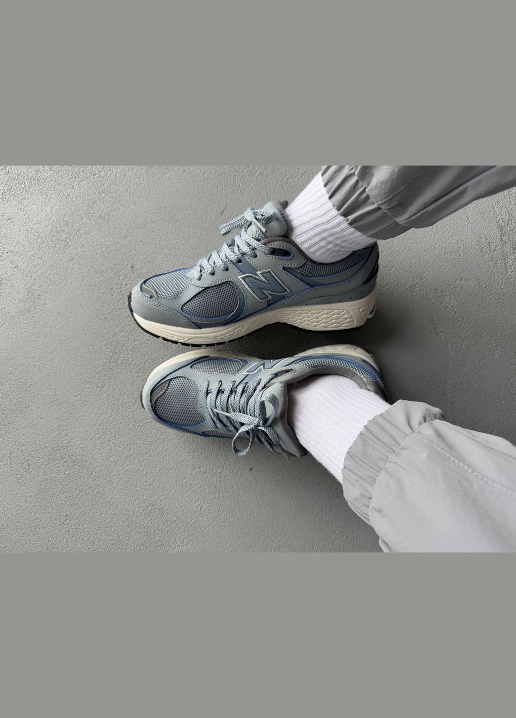 Блакитні Осінні кросівки чоловічі new balance 2002r blue | нью беланс 2002r сині No Brand