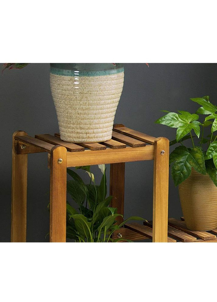 Підставка для квітів з дерева Анмас мускат (ЦВТ-006507) No Brand (328227646)