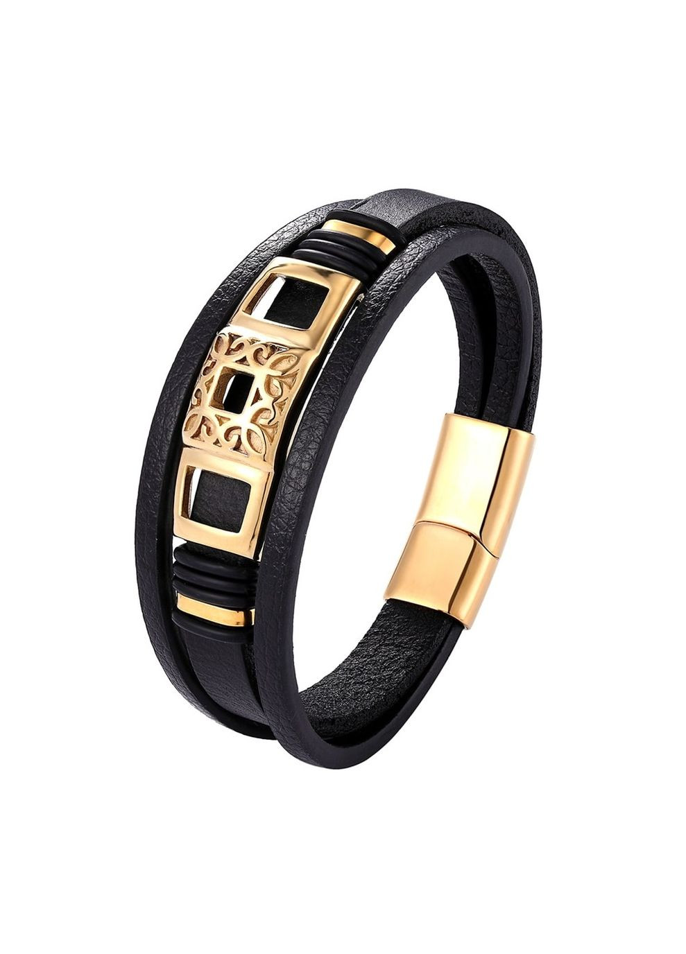 Стильний чоловічий браслет із магнітним замком. Avalon 5 (329443035)