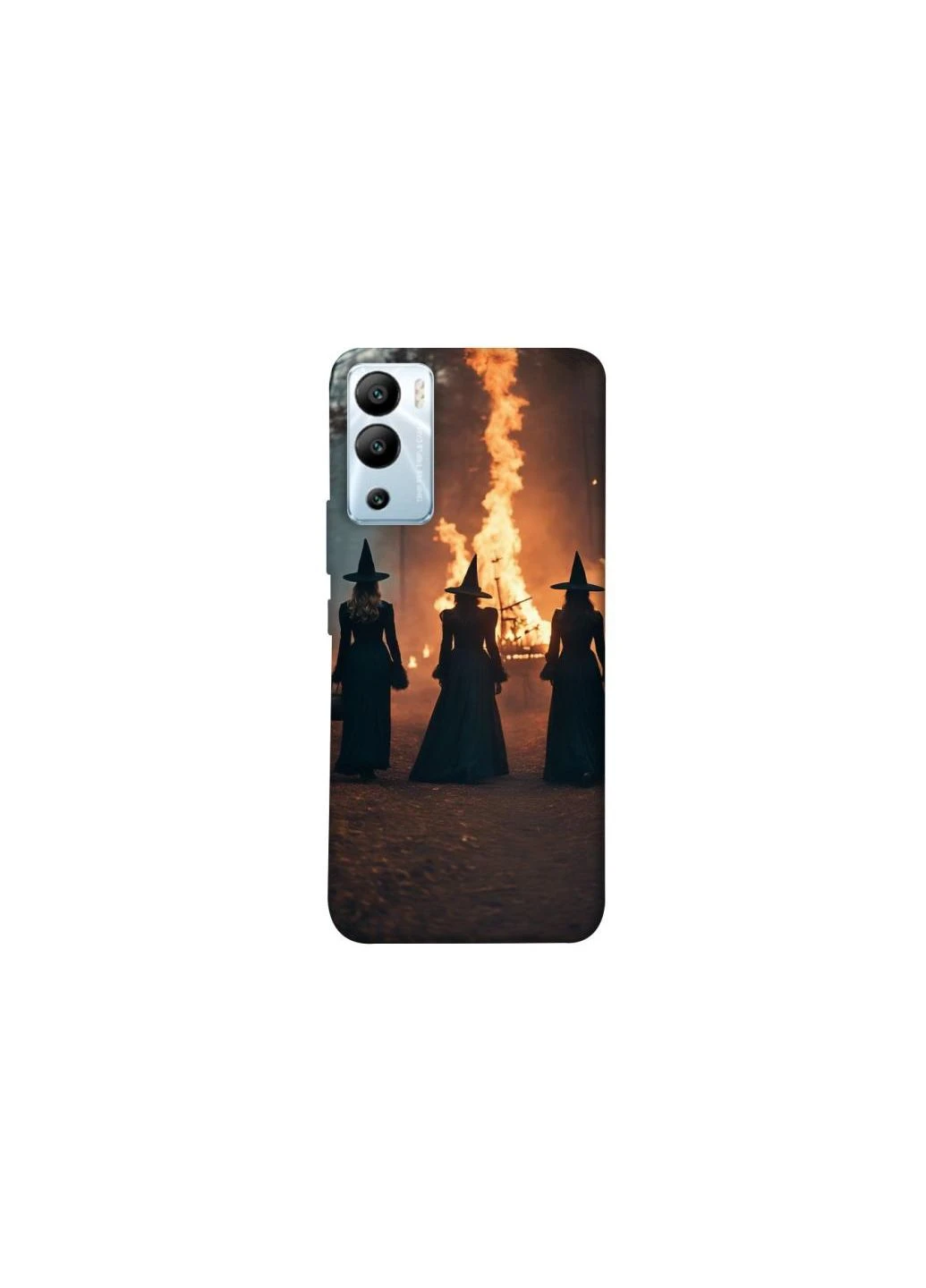 Чехол на Infinix Hot 12i Halloween Witch ver.6 Frontalka (361973396)