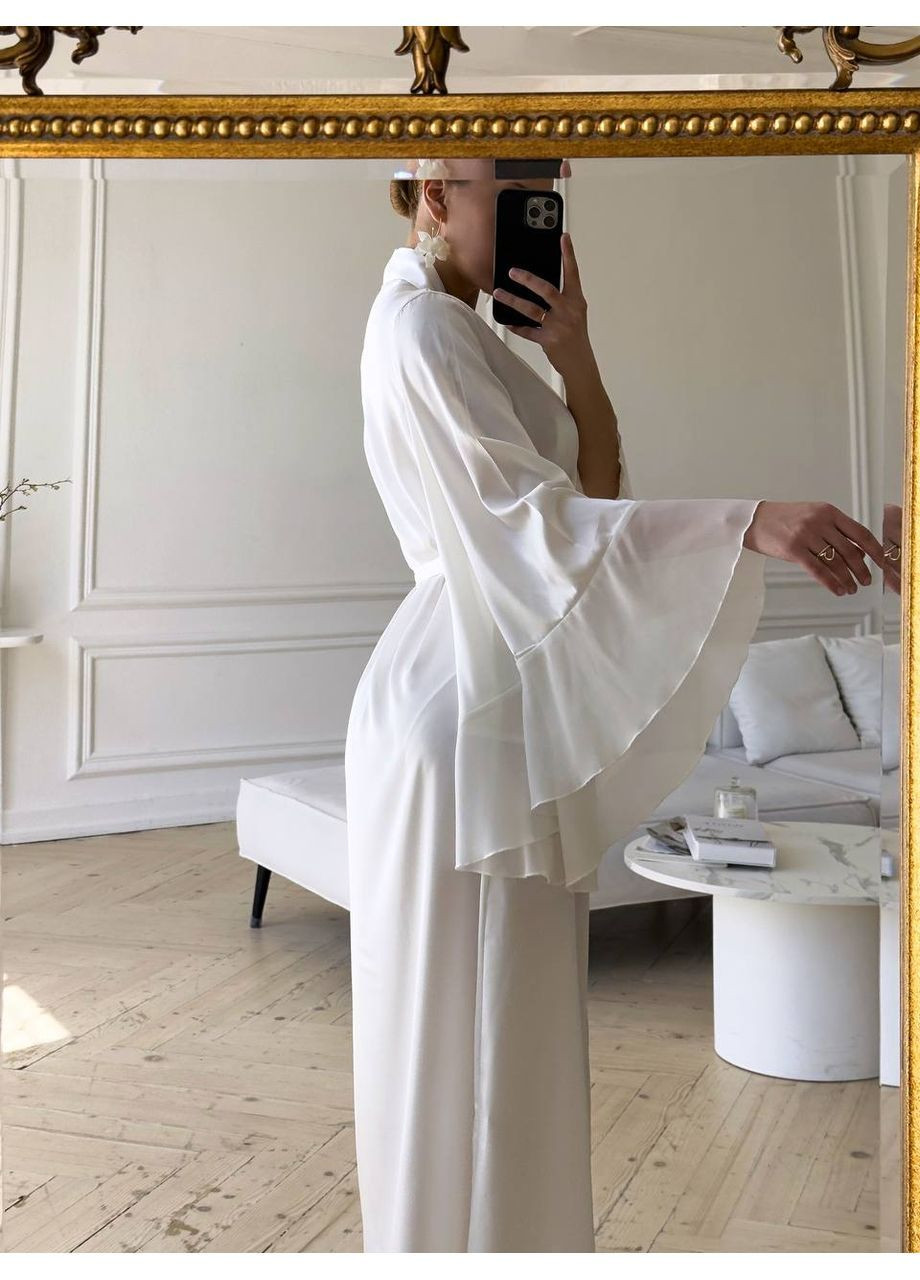 Халат жіночий шовковий No Brand (363840056)