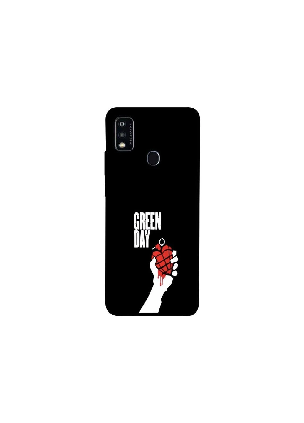 Чохол на ZTE Blade A51 Green Day logo Frontalka (361106281)