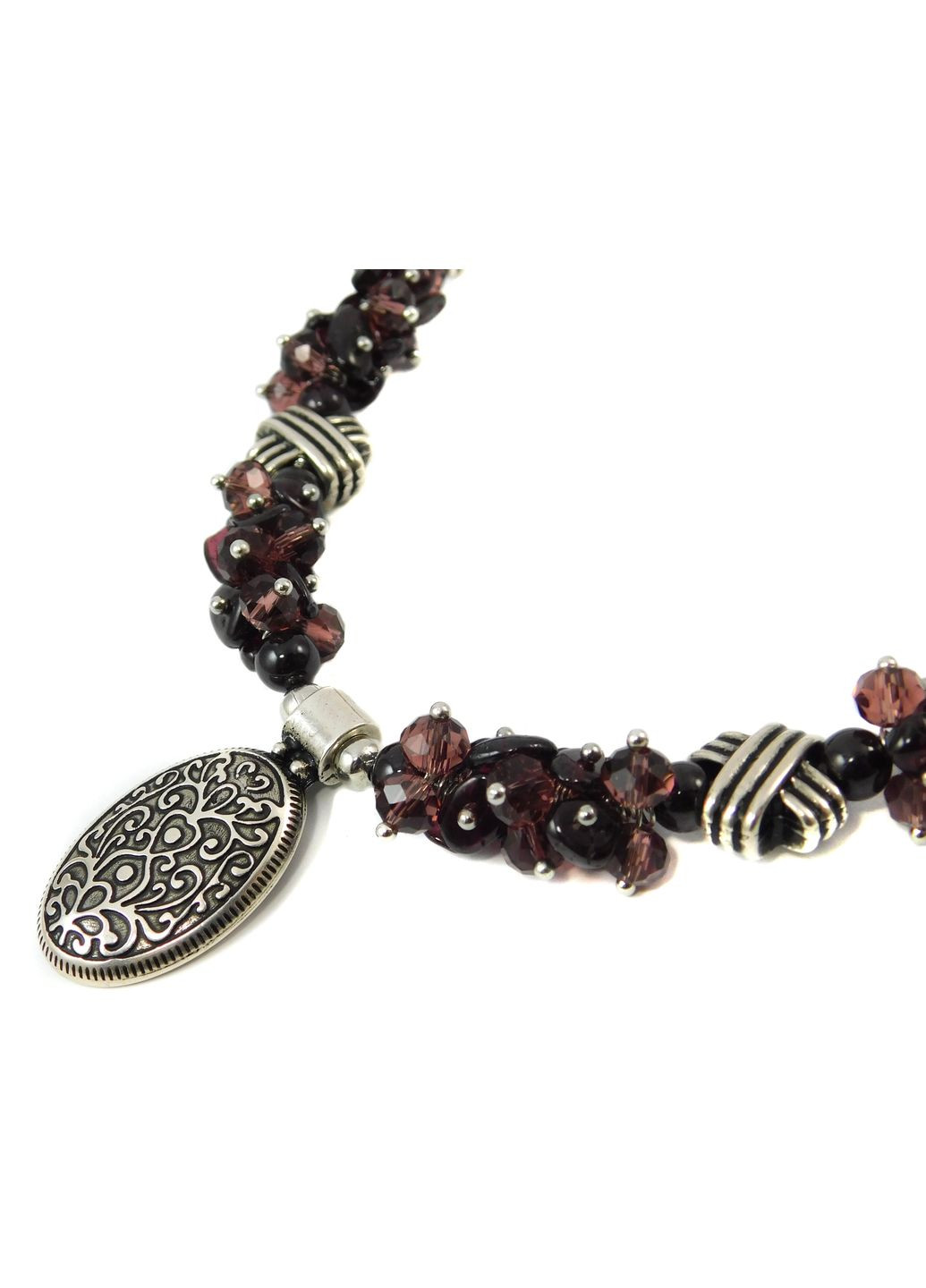 Бусы "Тюльпан" Гранат Fursa fashion (322314495)