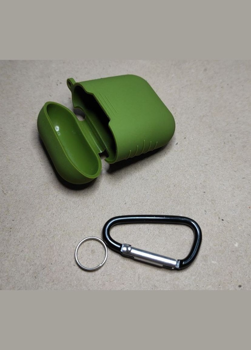 Чохли для - "№48", з карабіном, силіконові Foxconn AirPods (338829569)