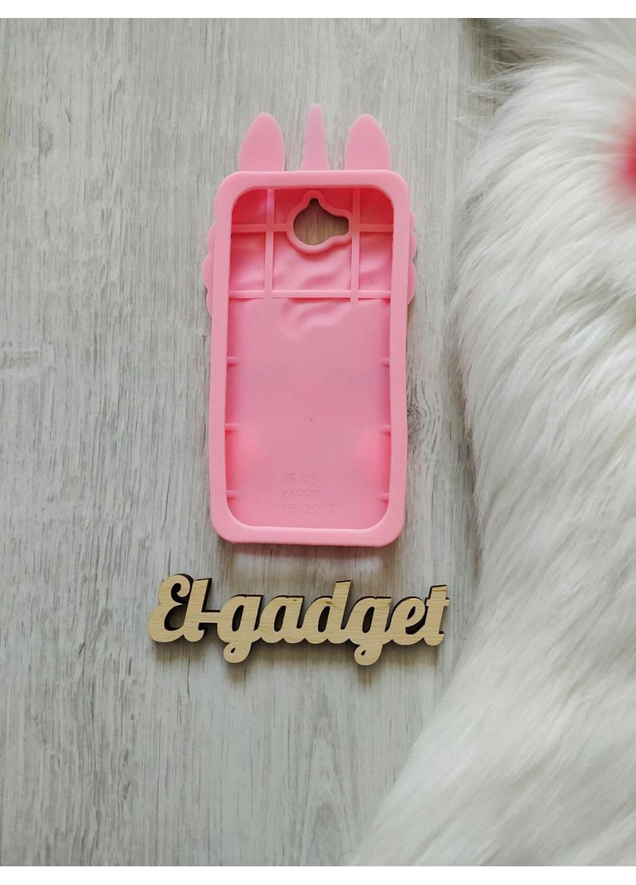 Чехол на Y5 2017 Единорог силиконовый 3d Huawei (360896292)