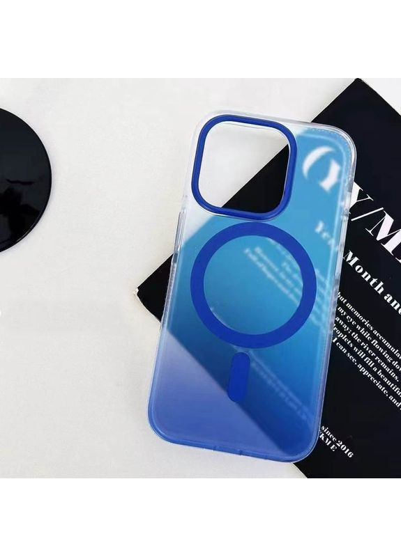 Чохол TPU+PC Phantom with MagSafe для Apple iPhone 14 Pro Max (6.7") Blue No Brand (359476353)