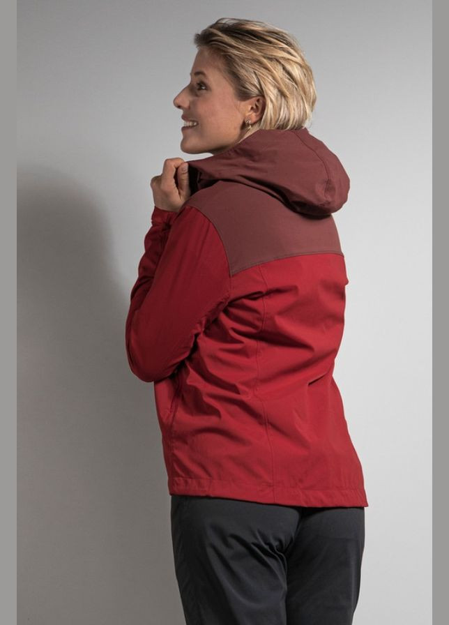 Темно-красная демисезонная куртка женская lajus womens hooded jacket Tatonka