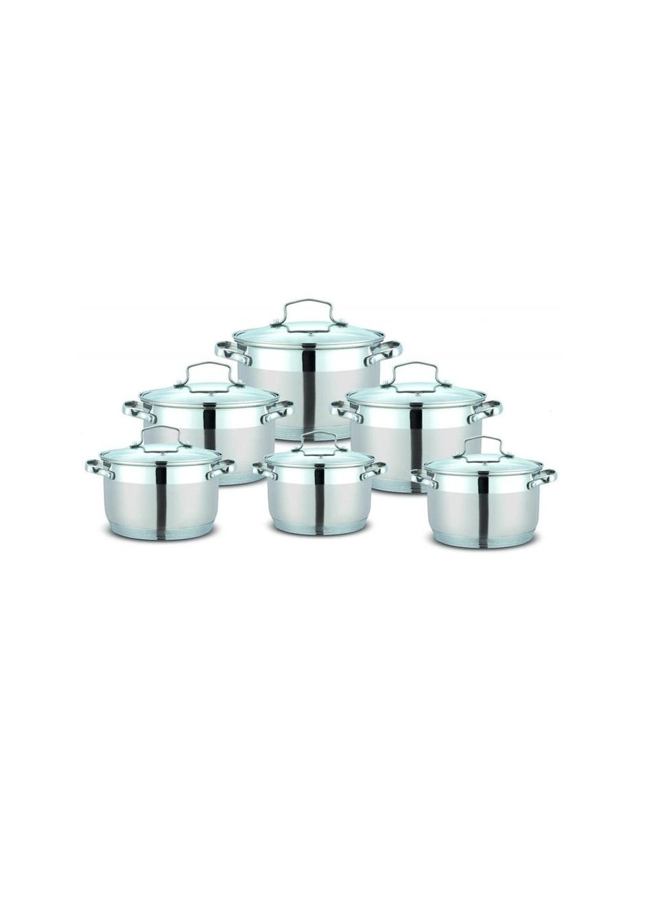Набор кухонной посуды нержавеющая сталь 10 предметов Con Brio (278649026)
