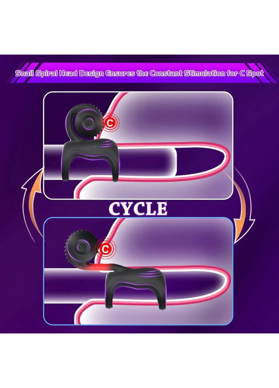 Ерекційне вібро-кільце Legendary Duo USB Focus (370203124)