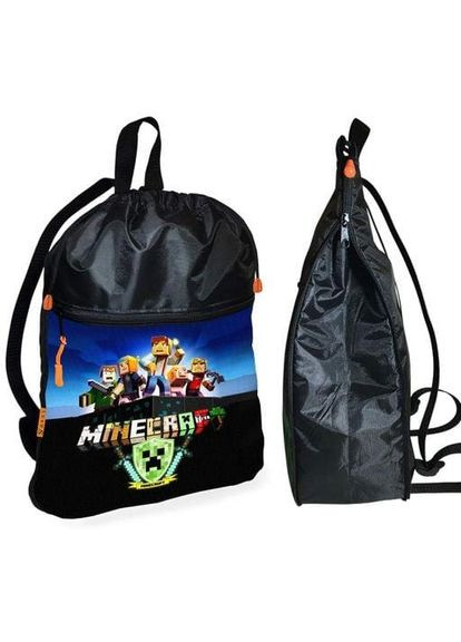 Школьный детский рюкзак Minecraft + Сумка для обуви спортивной формы рюкзак-мешок для мальчика (1729) (1330218) Brand (368865249)