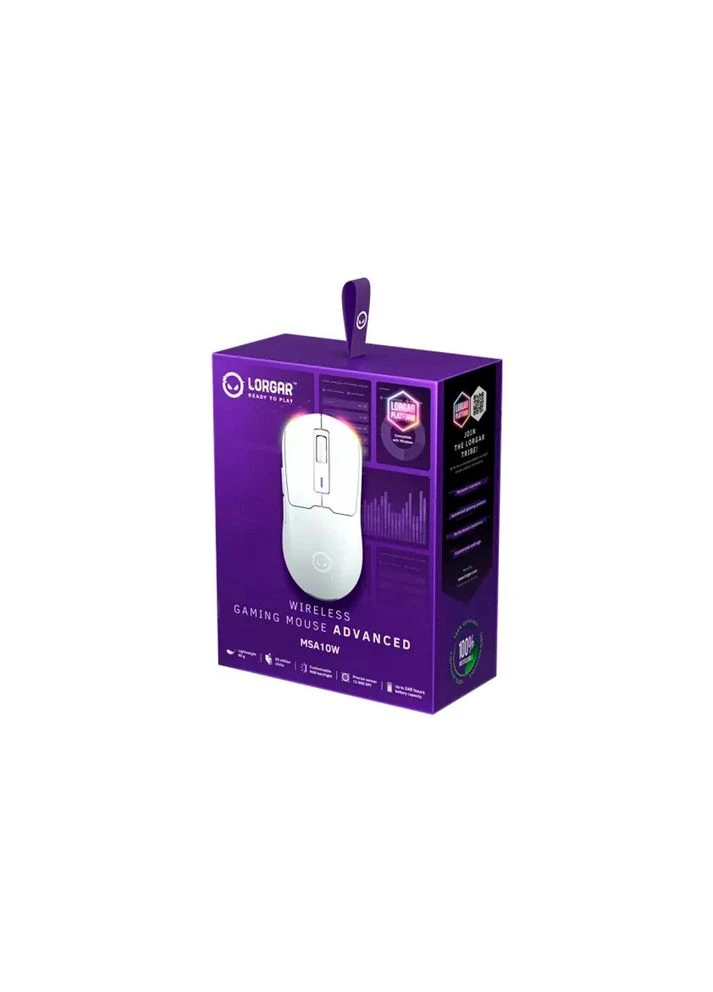 Мышка MSA10W Wireless Gaming White (LRG-MSA10W-WH) LORGAR (390921421)