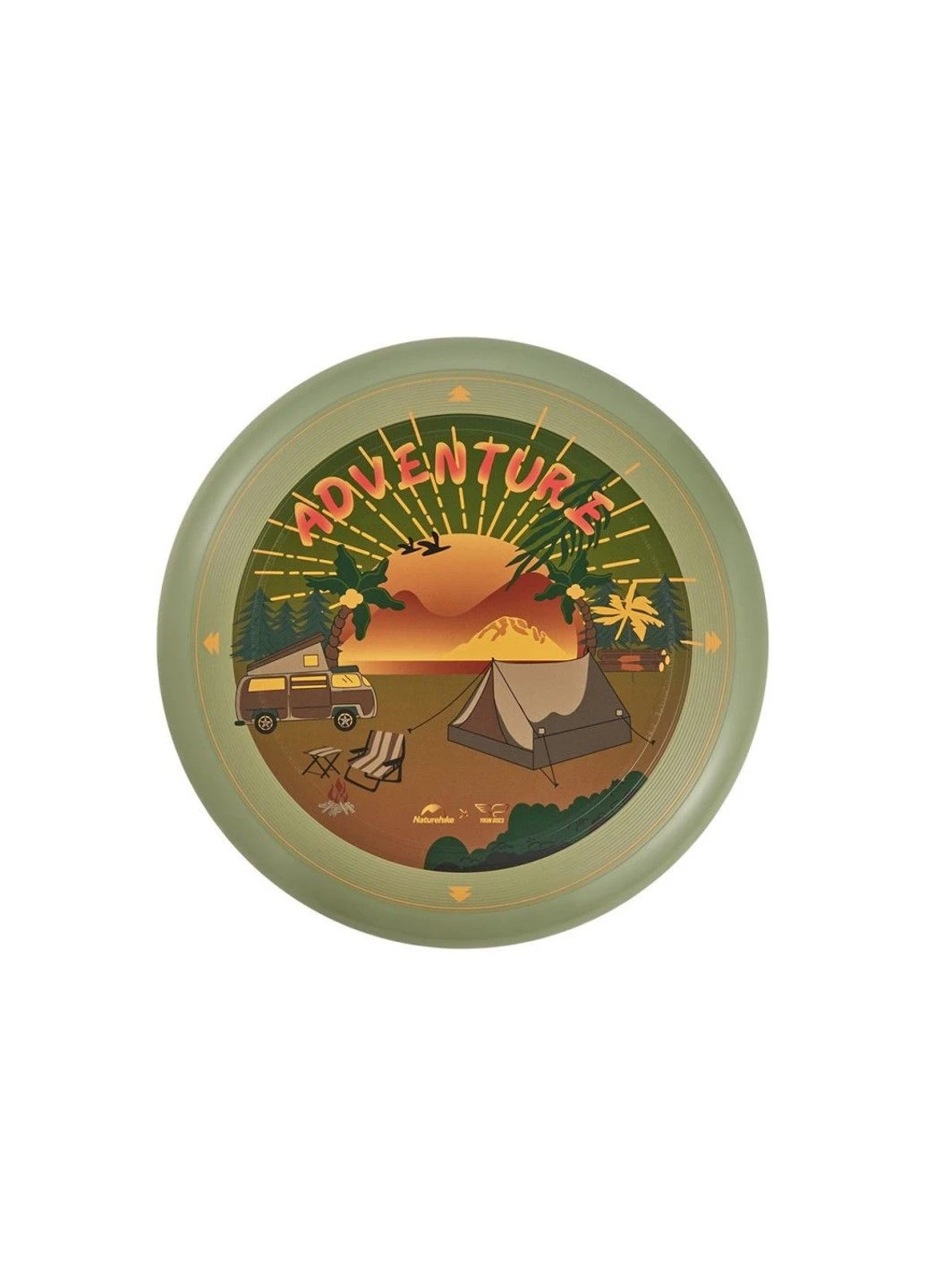Фрисби Naturehike CNH22YL003 (27см) Оливковый No Brand (332636685)