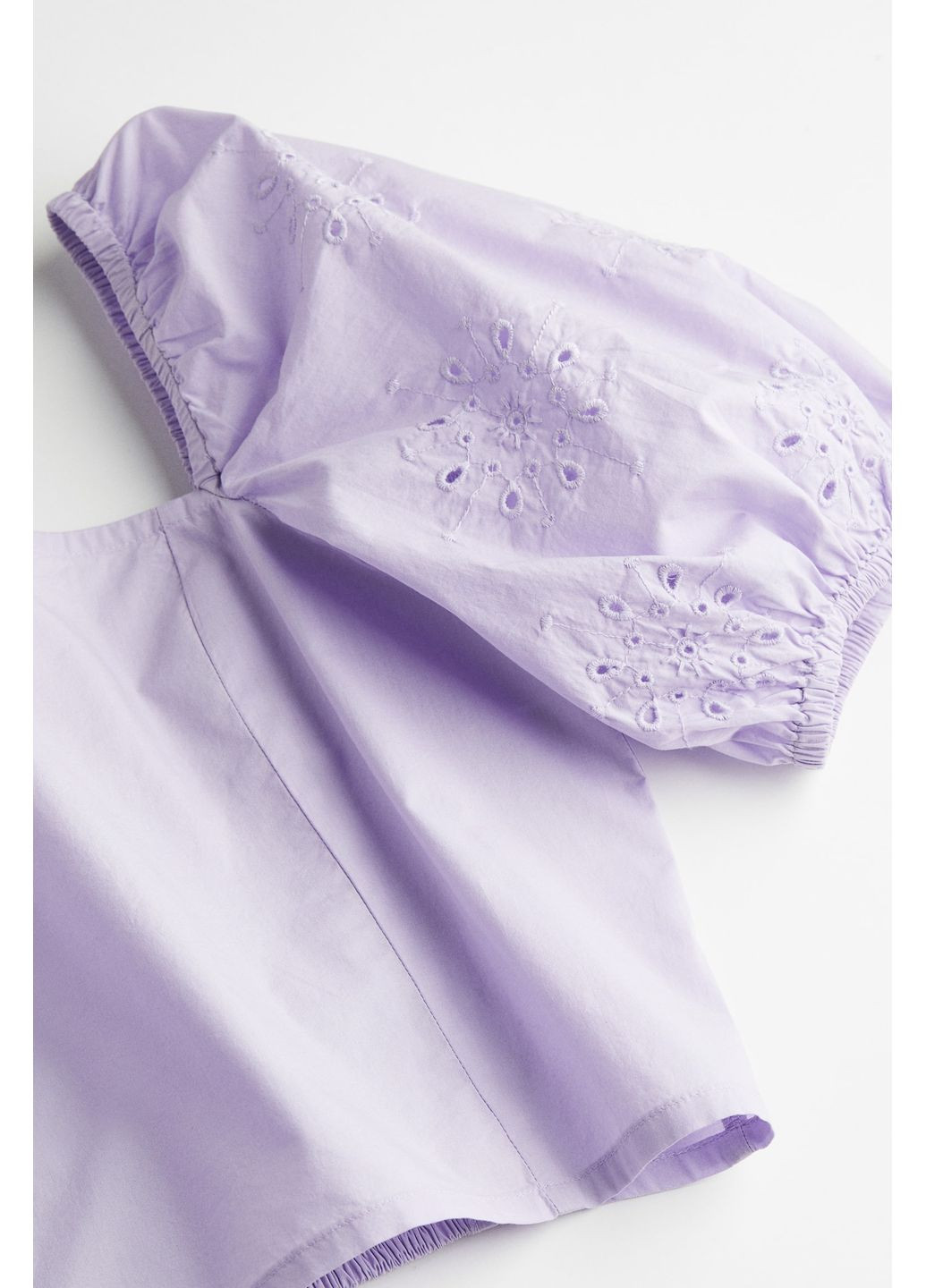 Сиреневая блуза H&M