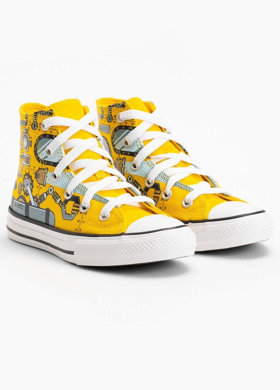 Желтые кеды Converse