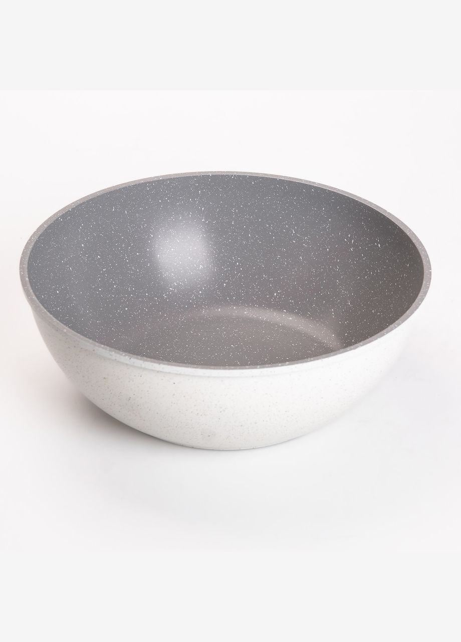 Набір алюмінієвого посуду з антипригарним покриттям 11 предметів білий HP-4-405 MGC (353505433)