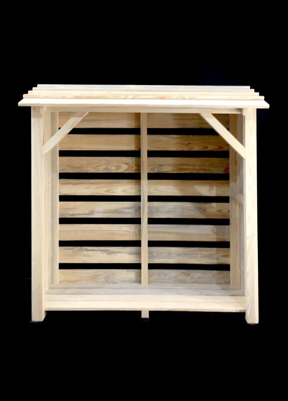 Дровниця дерев'яна з дерева Гарейн бланже (ДРВ-004101) No Brand (328960528)