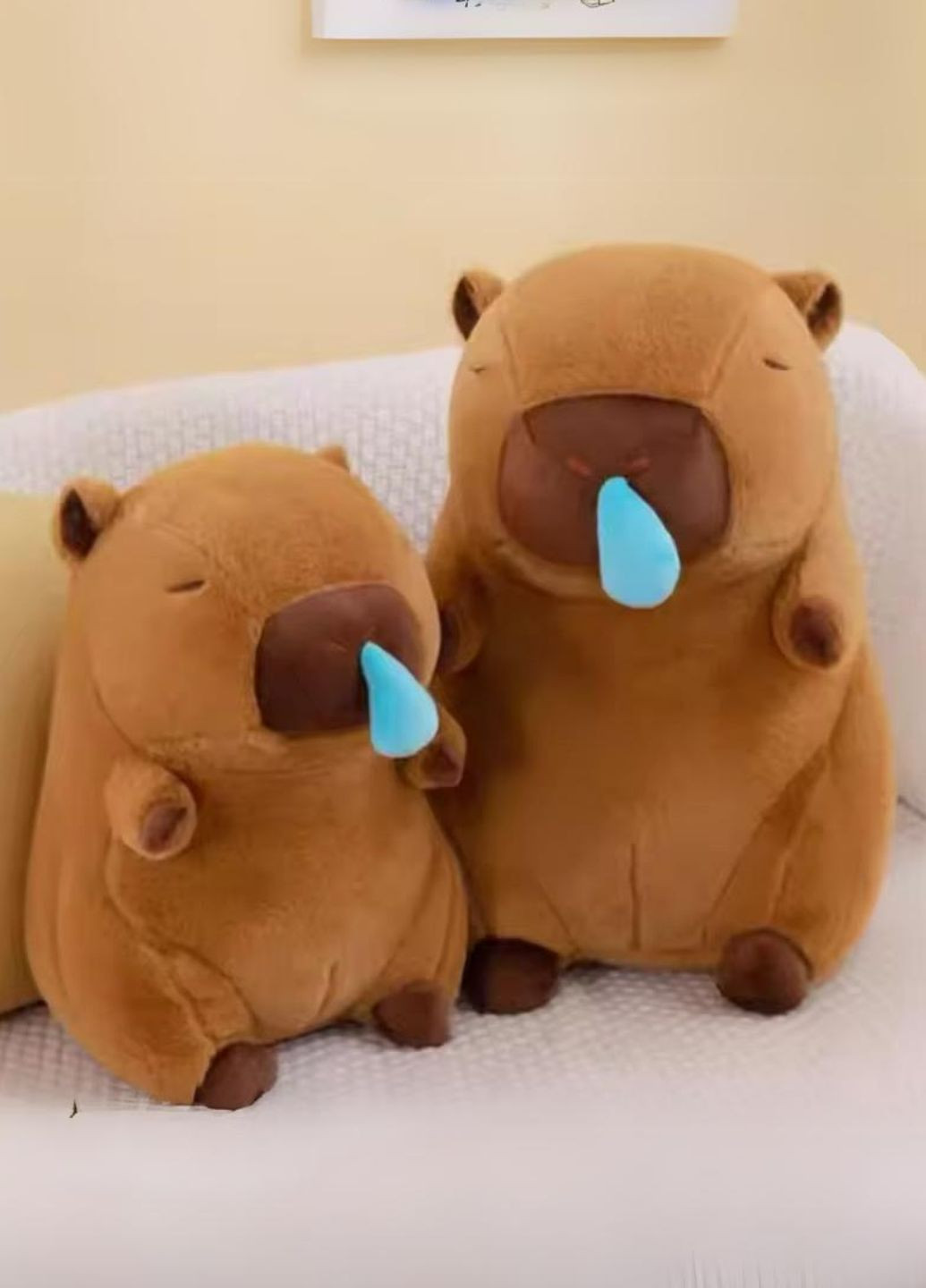 Плюшева іграшка Капібара з Соплею на механізмі Капібара з краплею No Brand (305694556)