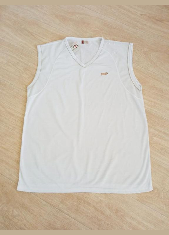 Белая мужская футболка No Brand