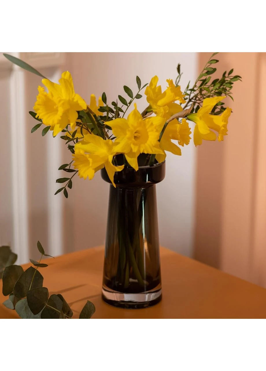 Ваза циліндр для квітів 20 см скляна прозора ваза 500 мл HP-10-34 Flower Season (368767060)