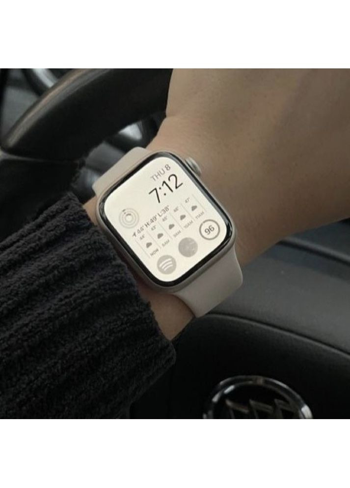 Cмарт-годинник Smart Apple Watch White, білий No Brand (349454430)