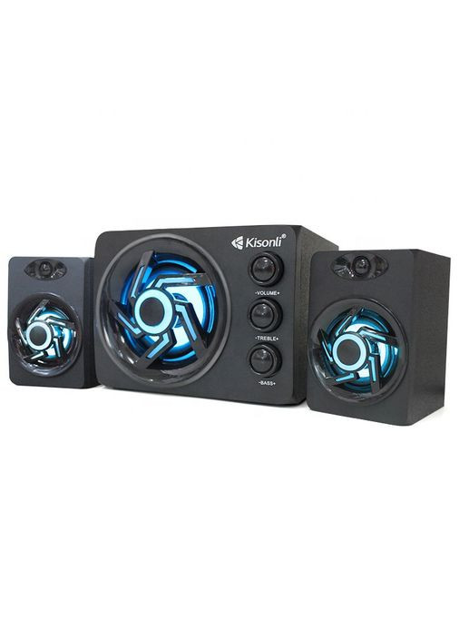 Колонки комп'ютерні TM-8000A акустична система 2 в 1 Bluetooth + дротова Kisonli (312430111)
