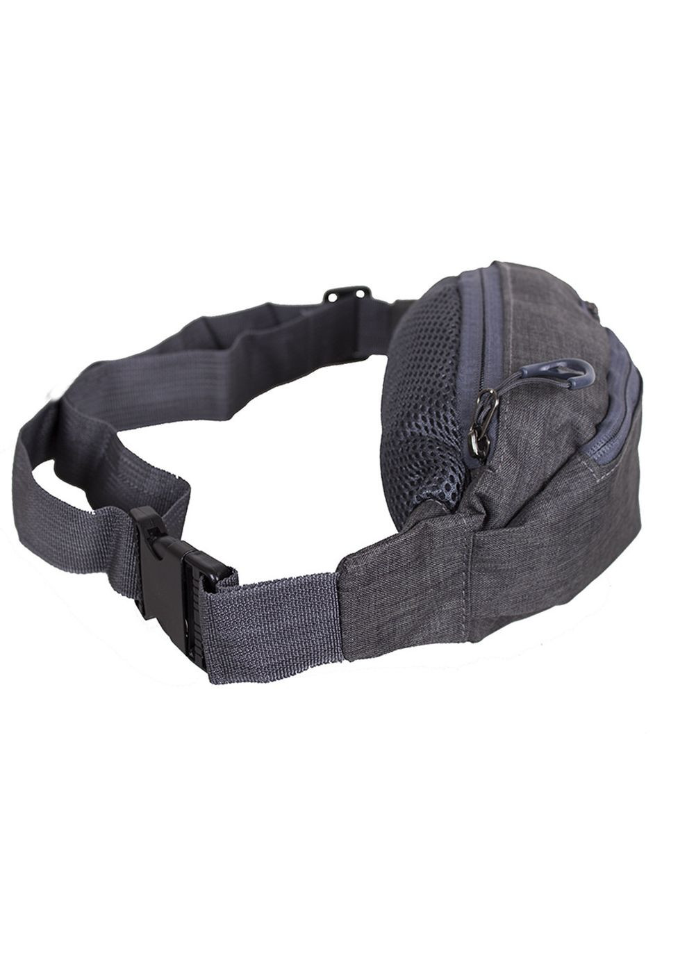 Мужская текстильная сумка на пояс Y302-23SGRAY серая Dovhani (370848549)
