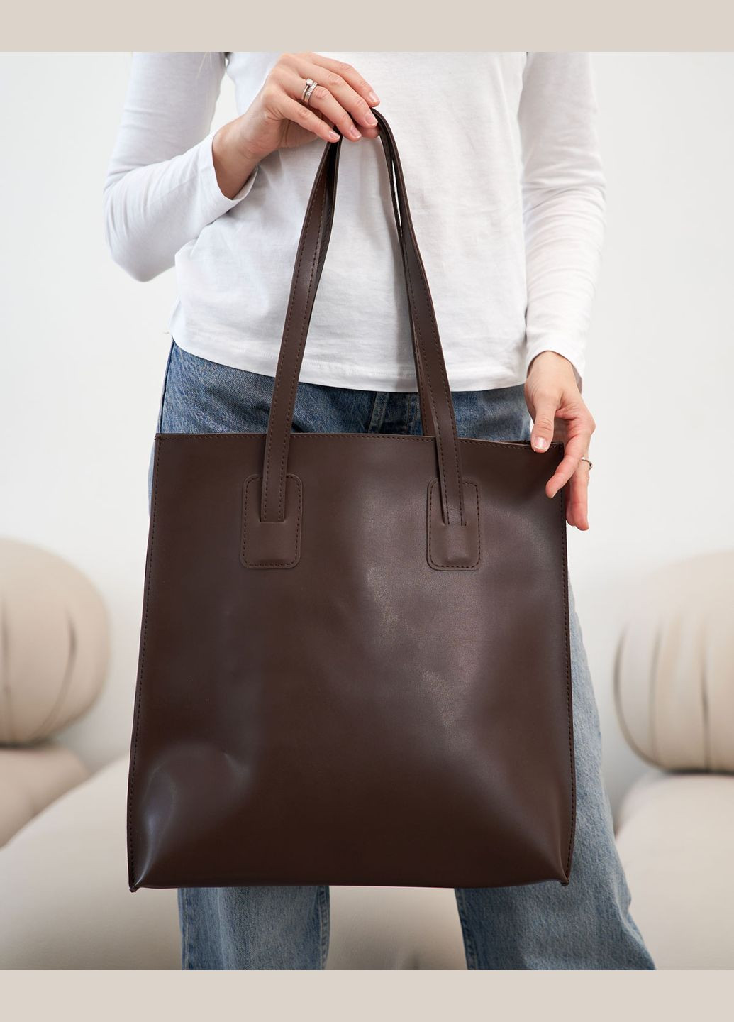 Сумка женская кросс боди экокожа (wel-11905) Шоколадный WeLassie (315864630)