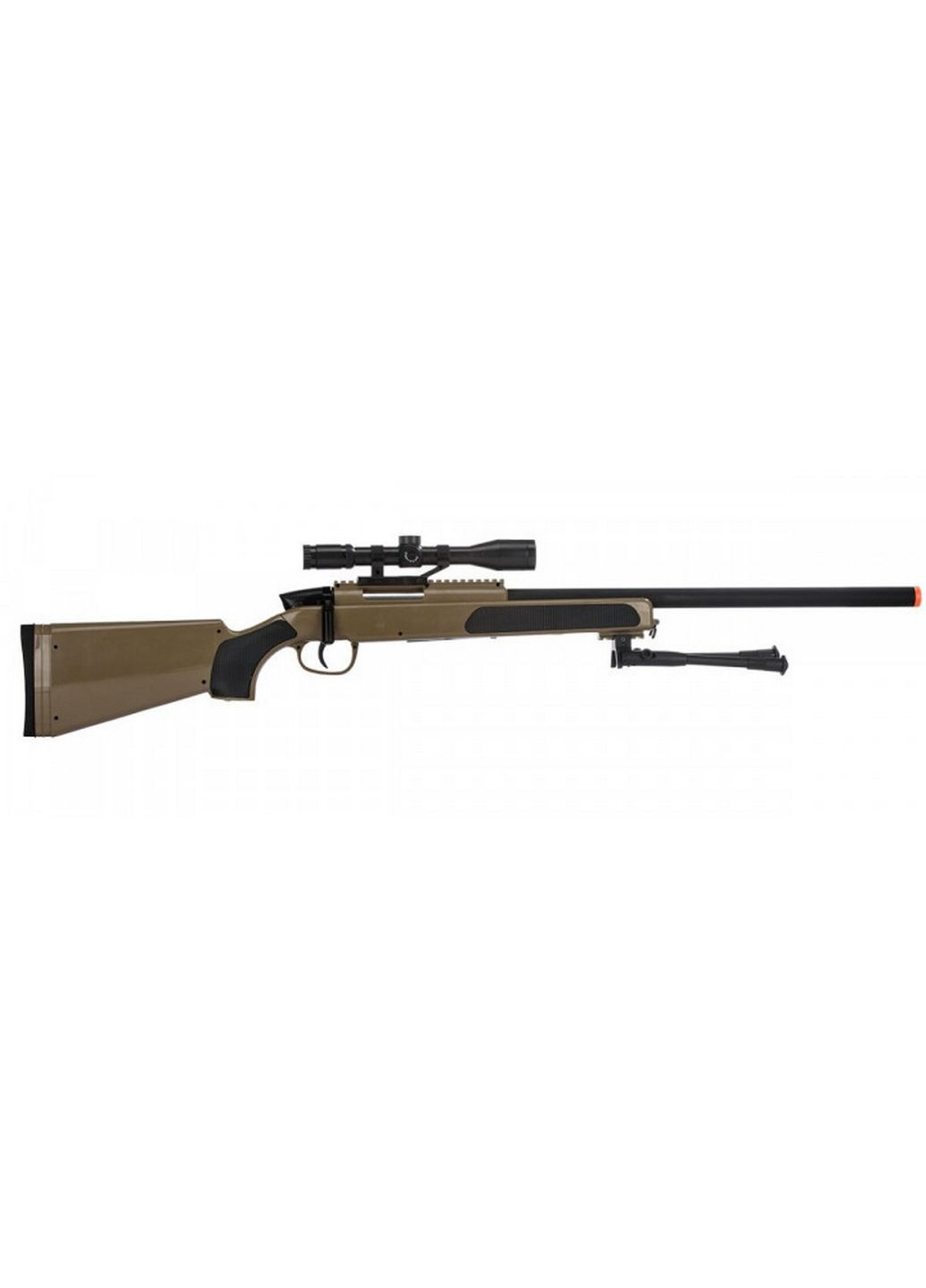 Іграшкова снайперська гвинтівка з лазерним прицілом 8,5х90х24 см CYMA (289368211)