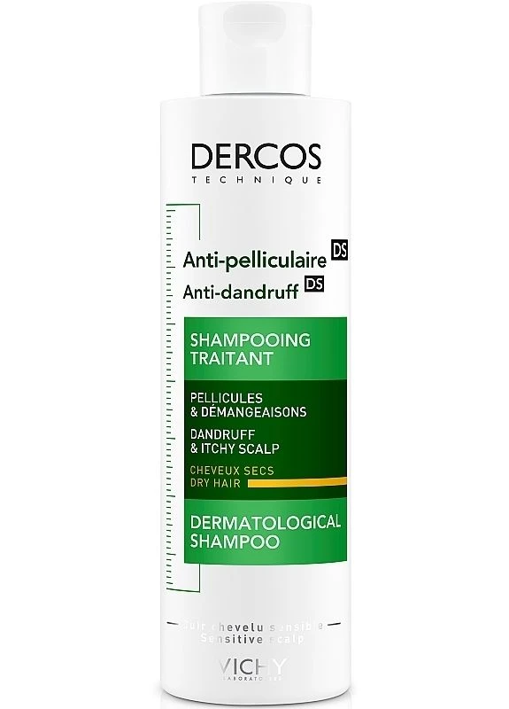 Шампунь проти лупи інтенсивної дії для сухого волосся Dercos Anti-Dandruff Treatment Shampoo 200ml (2-498901) Vichy (369790329)