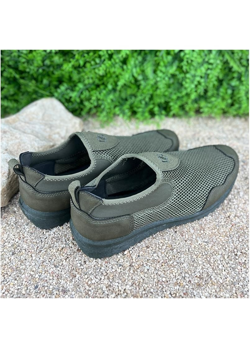 Чоловічі мокасини в перфорацію VS-0020903 Зелені Dago (330105627)