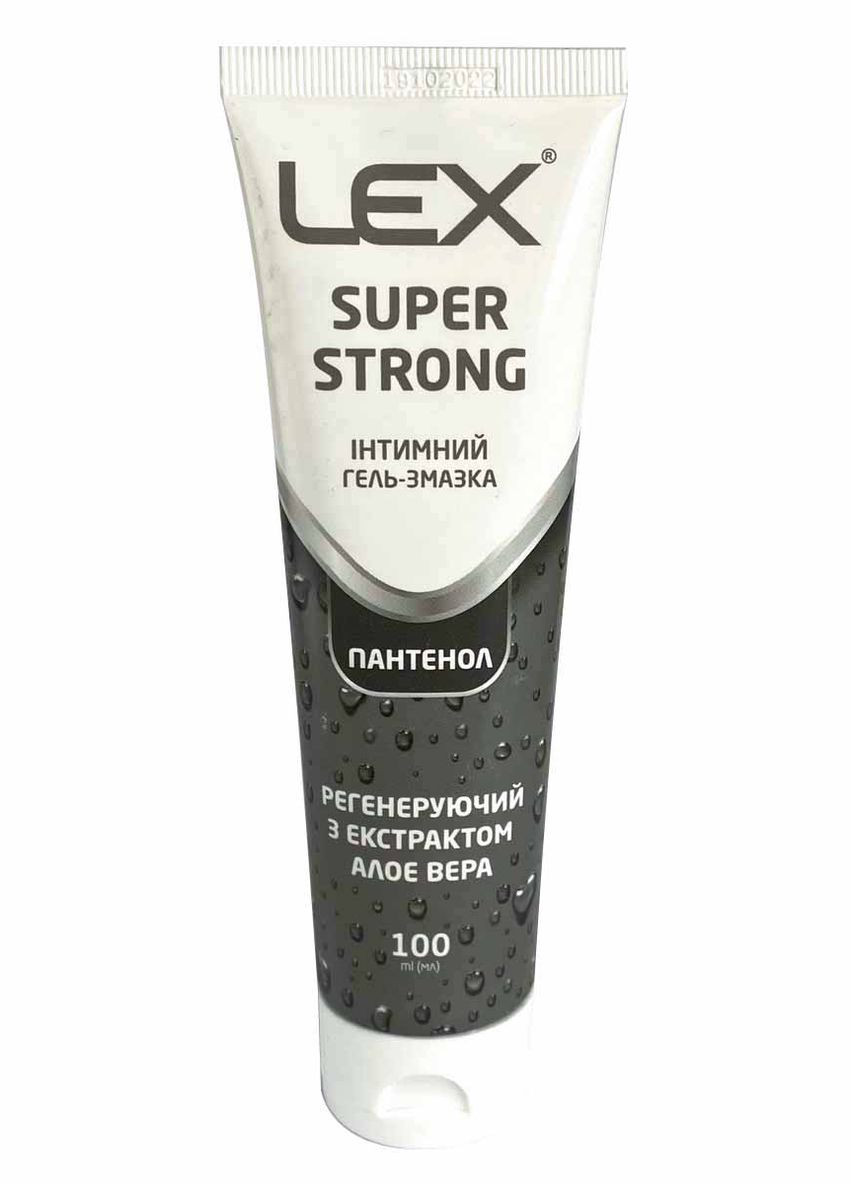 Гель-смазка Super Strong 100мл пантенол, алоэ вера LEX Strong 100 (341538358)