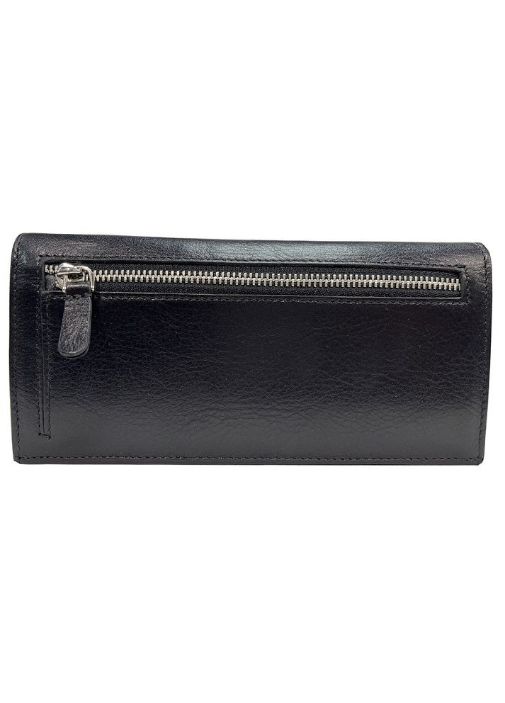 Купюрник чоловічий шкіряний чорний 0475-612 Karya (336377978)