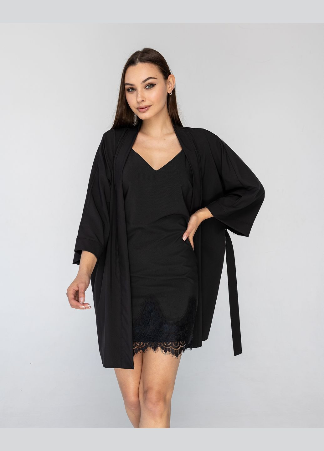 Комплект ночнушка та халат Exclusive (312515557)