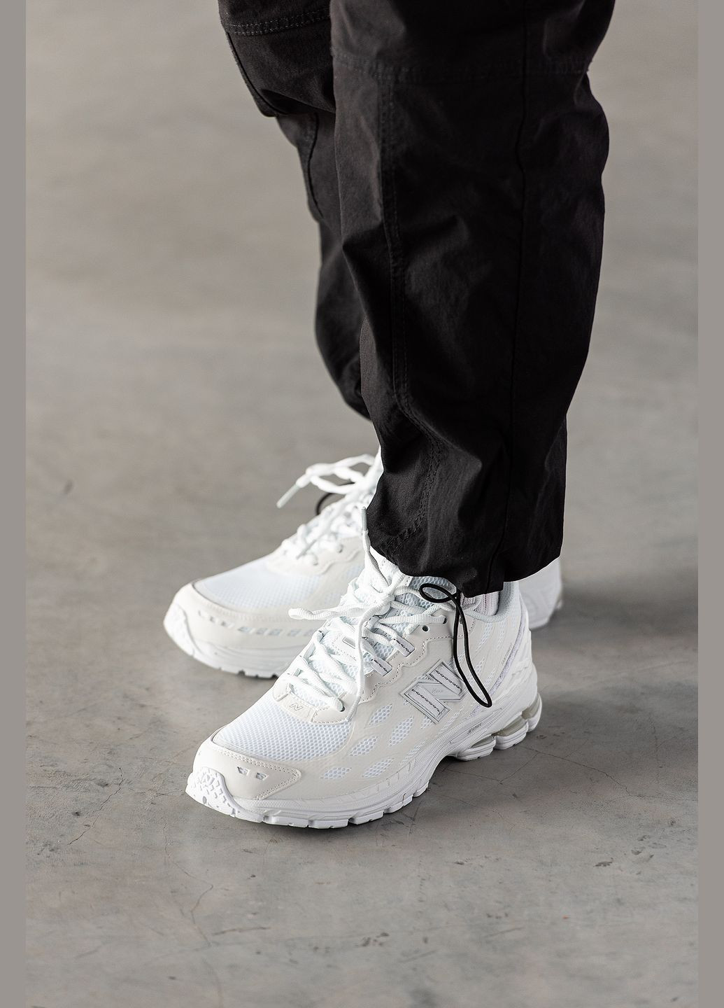 Білі Осінні кросівки чоловічі і жіночі new balance 1906r fantomfit white| нью баланс 1906 фантоміт білі No Brand