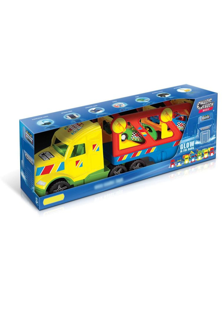 Детская игрушка Magic Truck Technic Грузовик с авто-купе (36360) Тигрес (365547394)