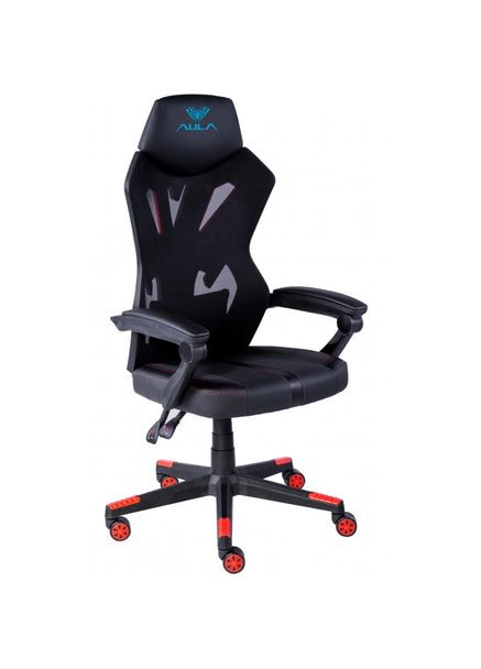 Кресло F010 Black/Red Aula (323042083)