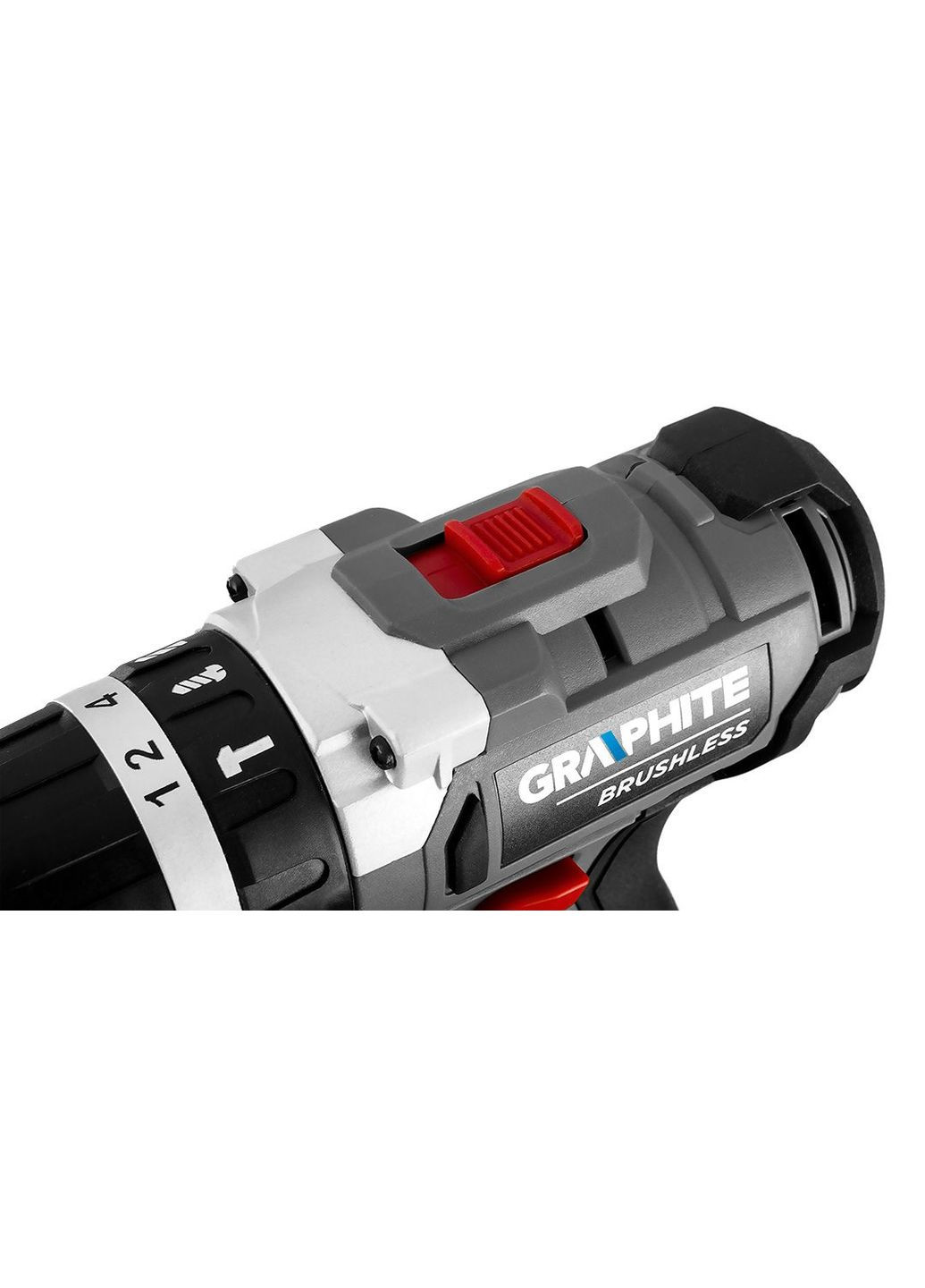 Шурупокрут-дриль акумуляторний Energy+ 18В безщітковий 58Нм 3 швидкості 0-500·0-1700об·хв 1.21кг без АКБ та ЗП Graphite (330032406)