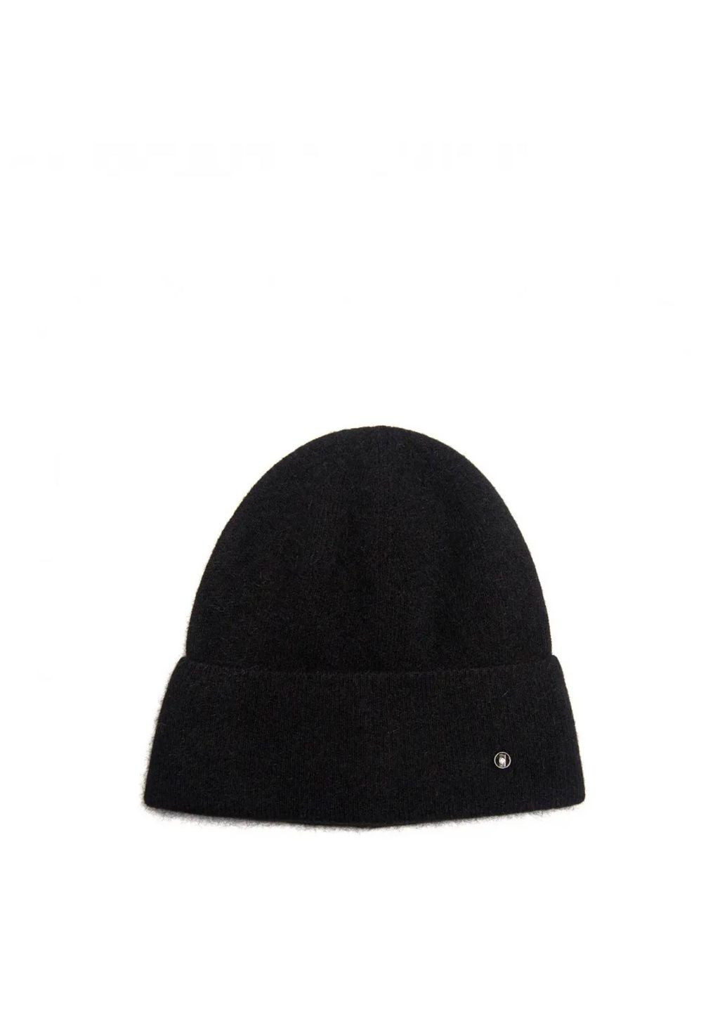 Шапка бини женская ангора черная JUNE LuckyLOOK 001-053 (322790136)