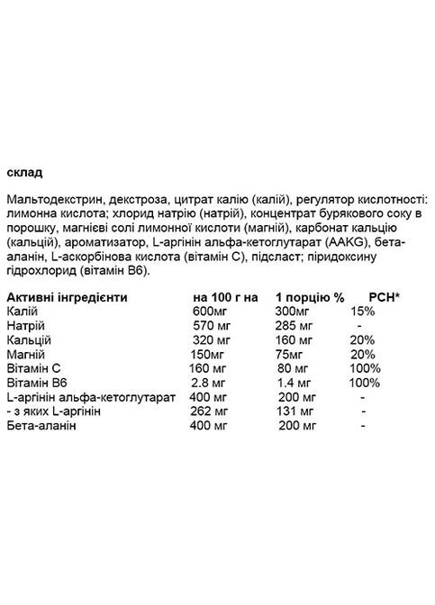 Carbo 1000 g /20 servings/ Watermelon Ostrovit (331611191)