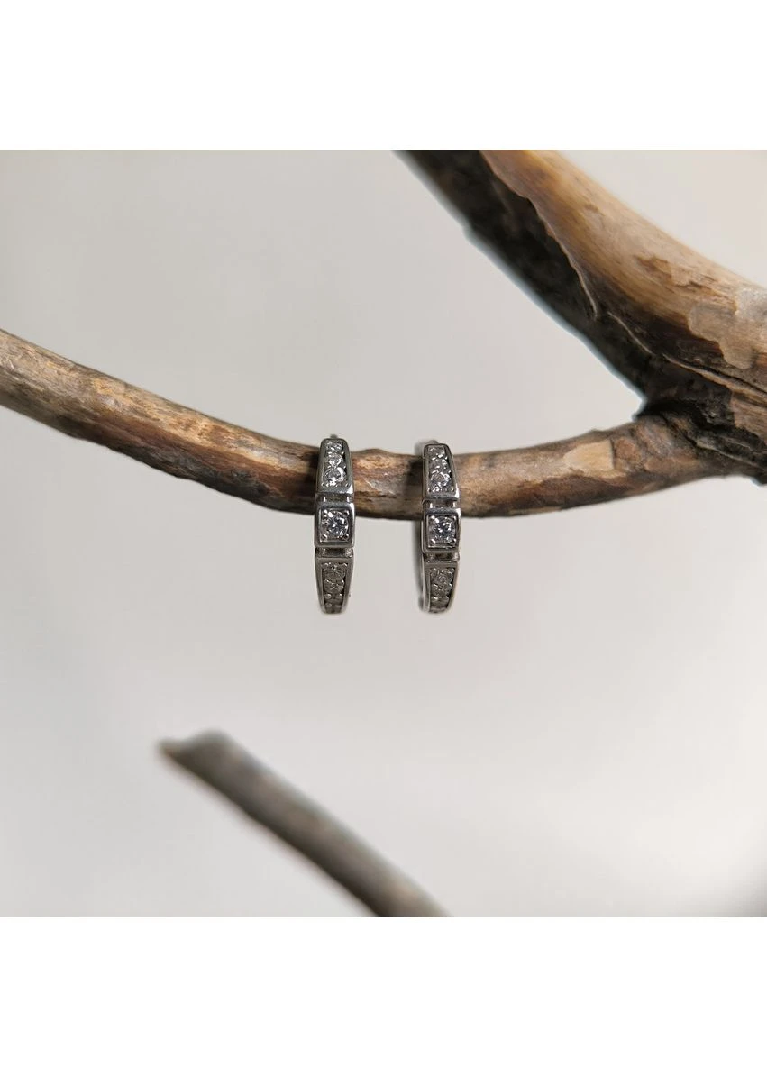 Серьги Silver Flame (395435813)