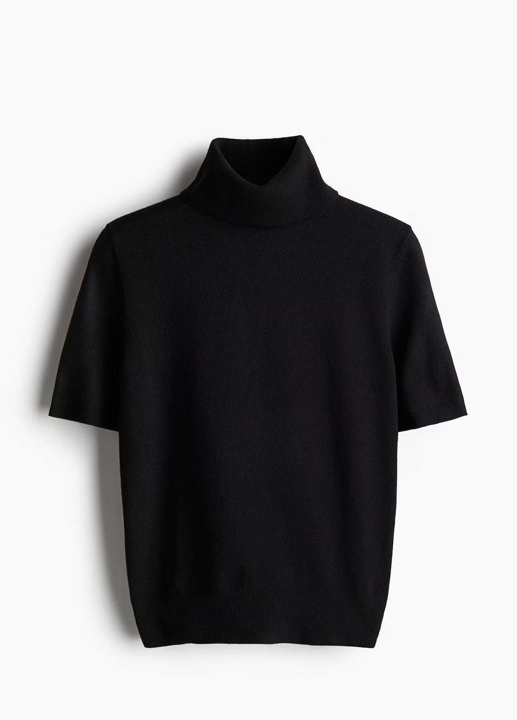 Черный демисезонный свитер H&M