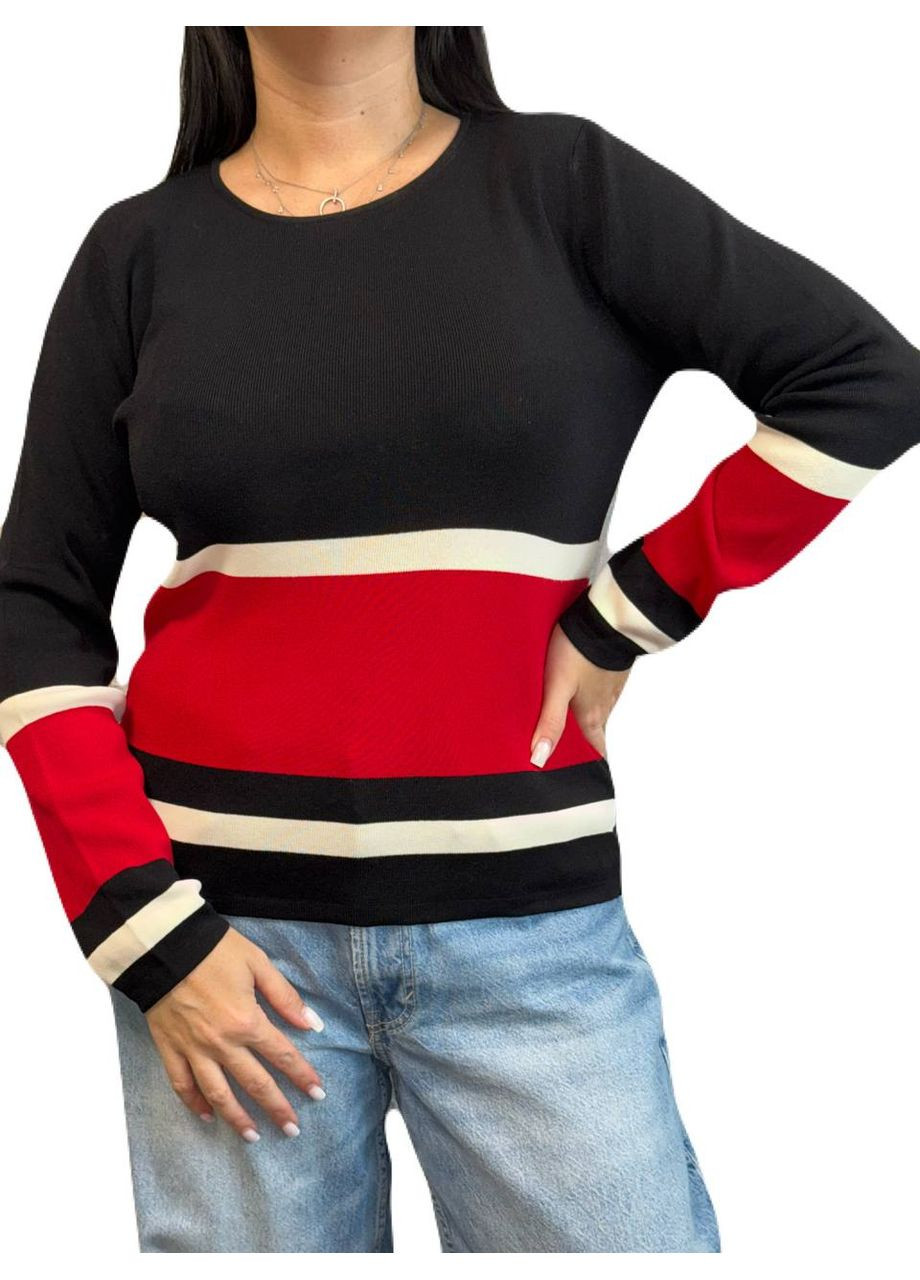 Комбинированный демисезонный джемпер Fashion Club