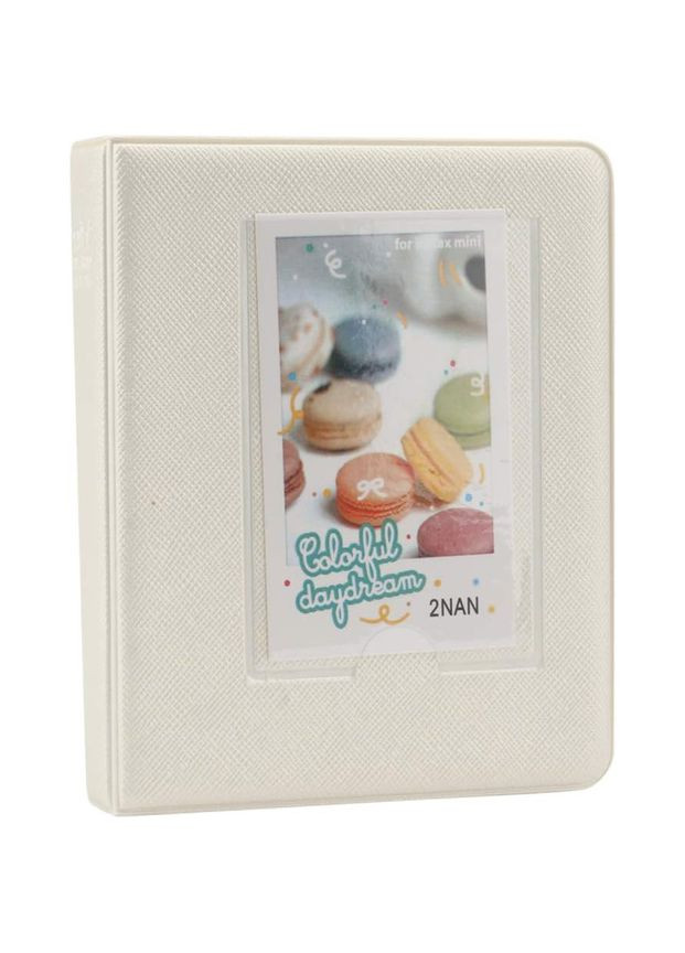 Фотоальбом білий для Instax Mini (12, 11, 40, 70, 90, 99, EVO, Link, Liplay) Polaroid 300, Z2300 на 64 фото Fujifilm (329191939)