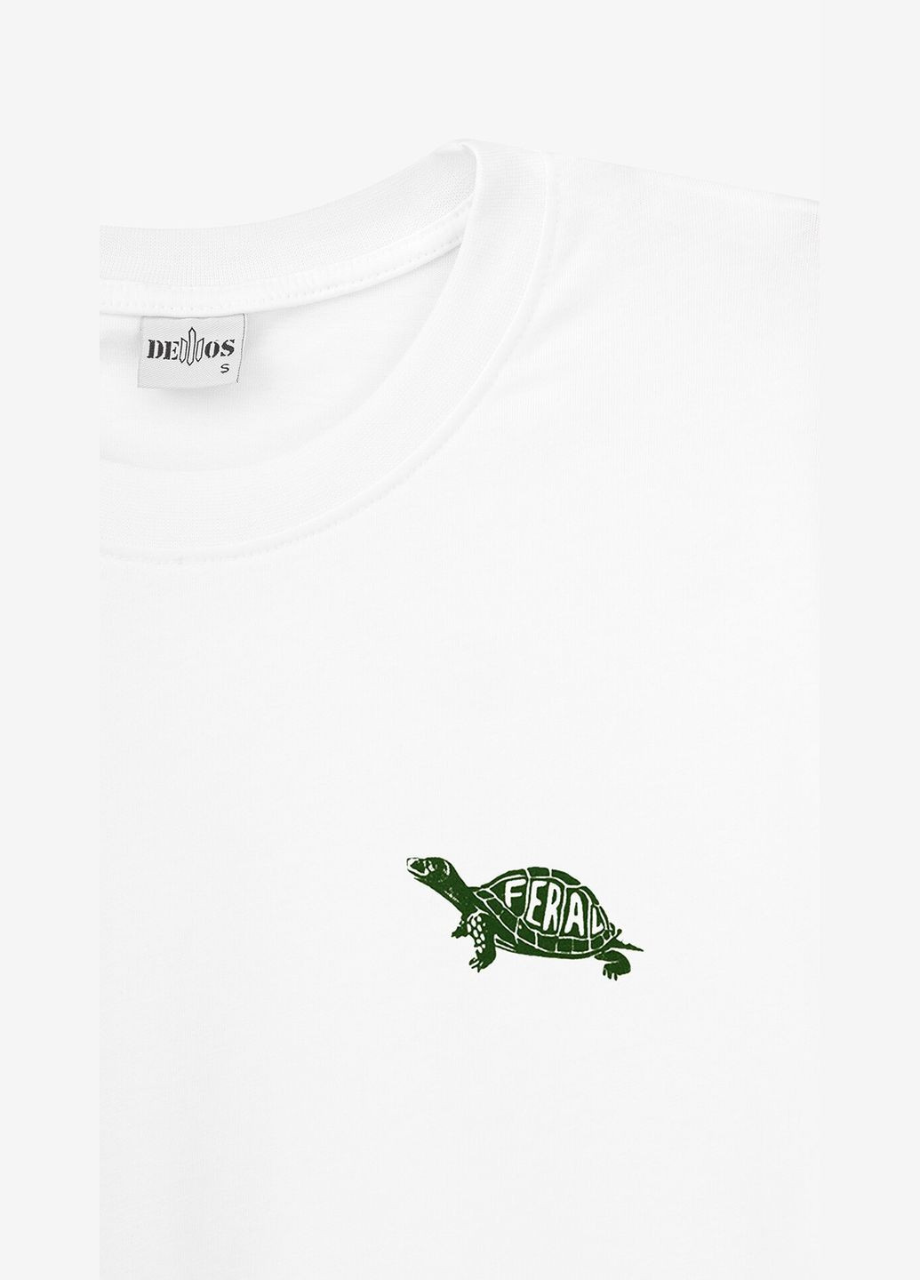 Белая футболка с принтом мужская 4033sp белый shop (2000990989352) Demos