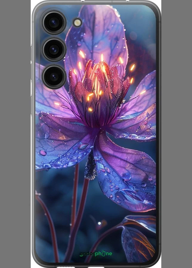 Чехол Samsung Galaxy S23 Plus Магический цветок "6038u-2905-70447" Endorphone (363271887)