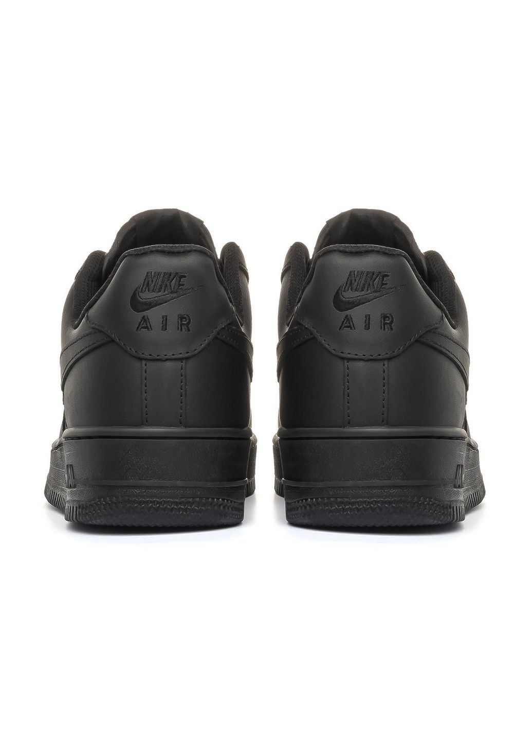 Черные демисезонные кроссовки мужские black, вьетнам Nike Air Force 1
