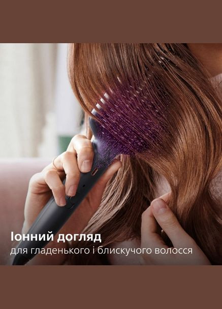 Щетка-выпрямитель для волос BHH885/00 Philips (336954656)