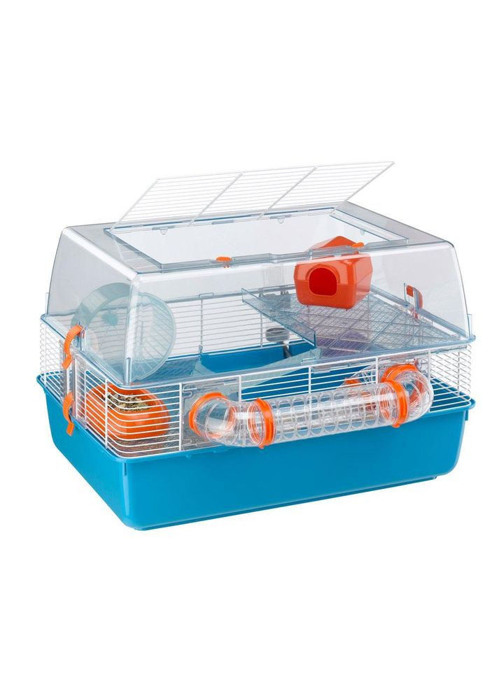 Триповерхова карта для хом'яків і гризунів з ігровими тунелями Duna Fun (Ферпласт Дюна Фан) Ferplast (297511122)