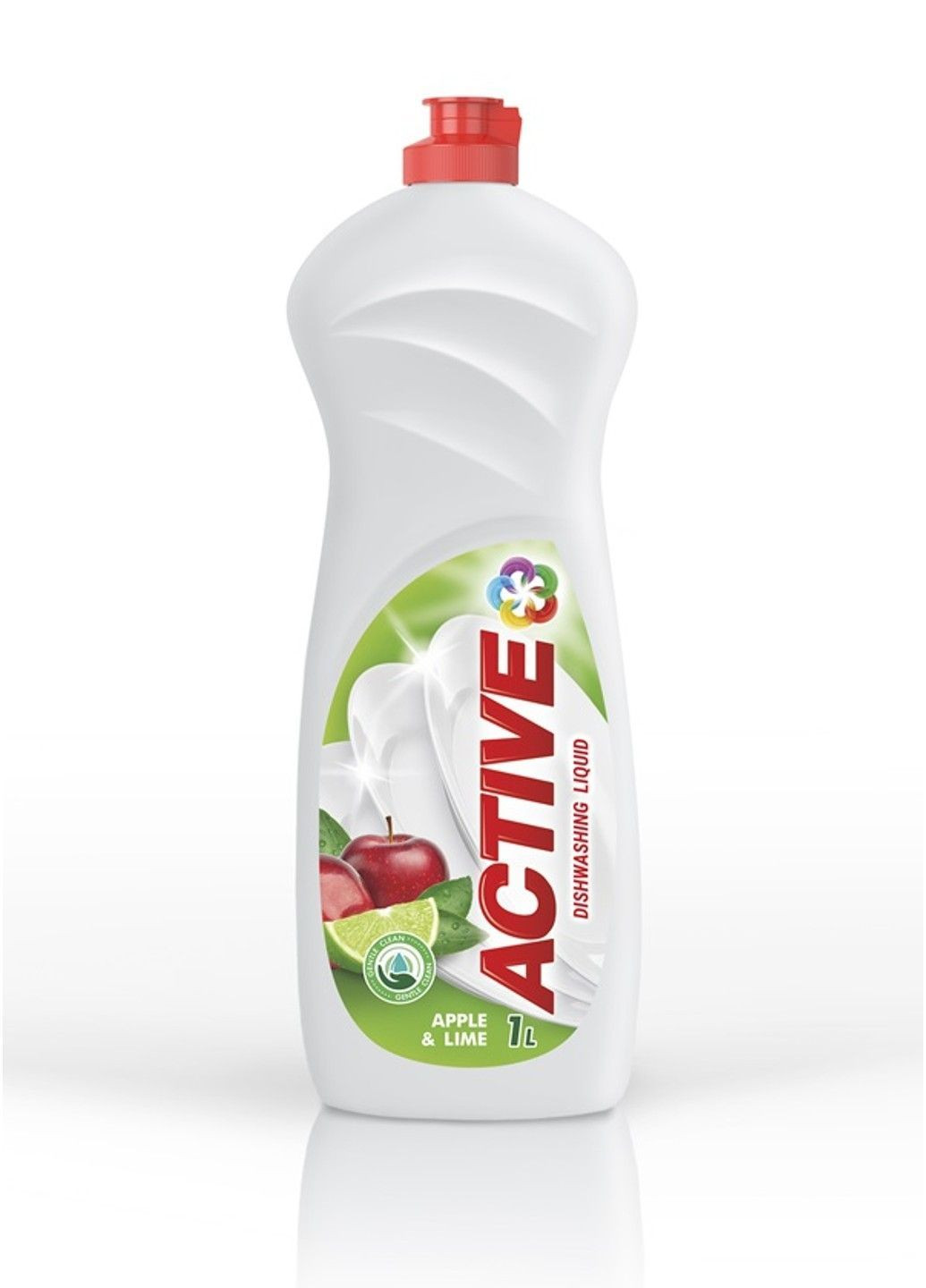 Средство для мытья посуды «Яблоко и Лайм» (Apple&Lime), 1000 мл Active (371685780)