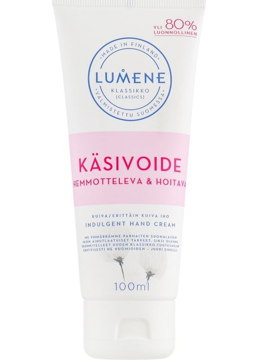 Доглядальний крем для рук Klassikko Indulgent Hand Cream 100ml (456967-35611) Lumene (368626867)